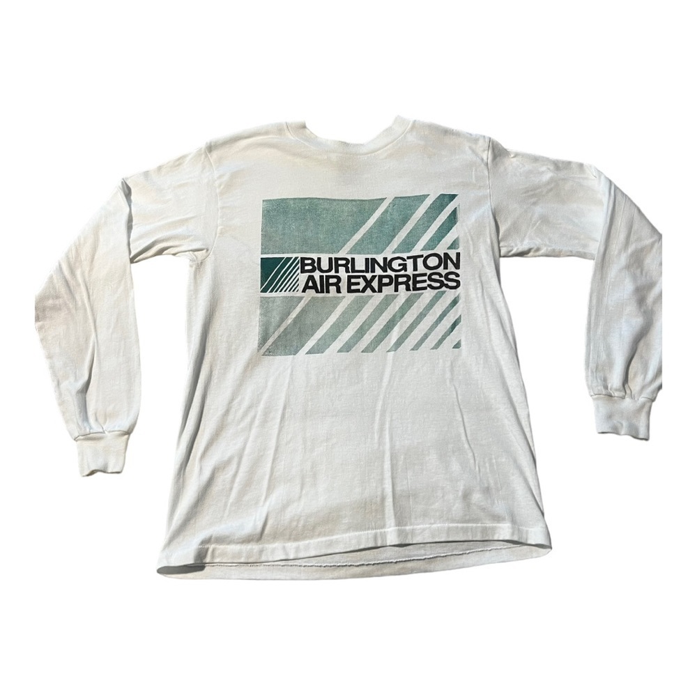 BURLINGTON Air Express (BAX) long sleeve T-shirt size L